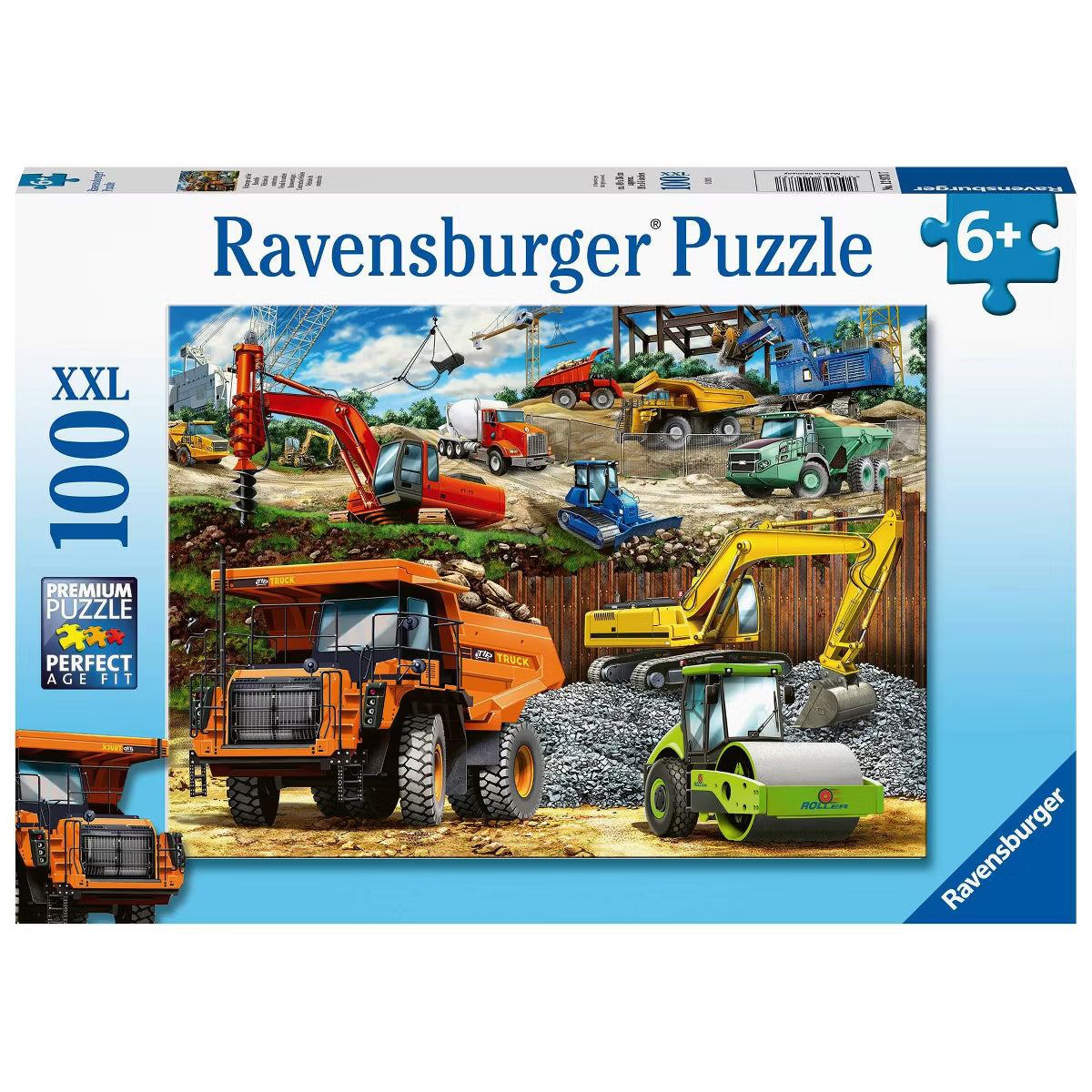 رافينسبيرغر بزل مركبات البناء 100 قطعة العاب البزل Ravensburger