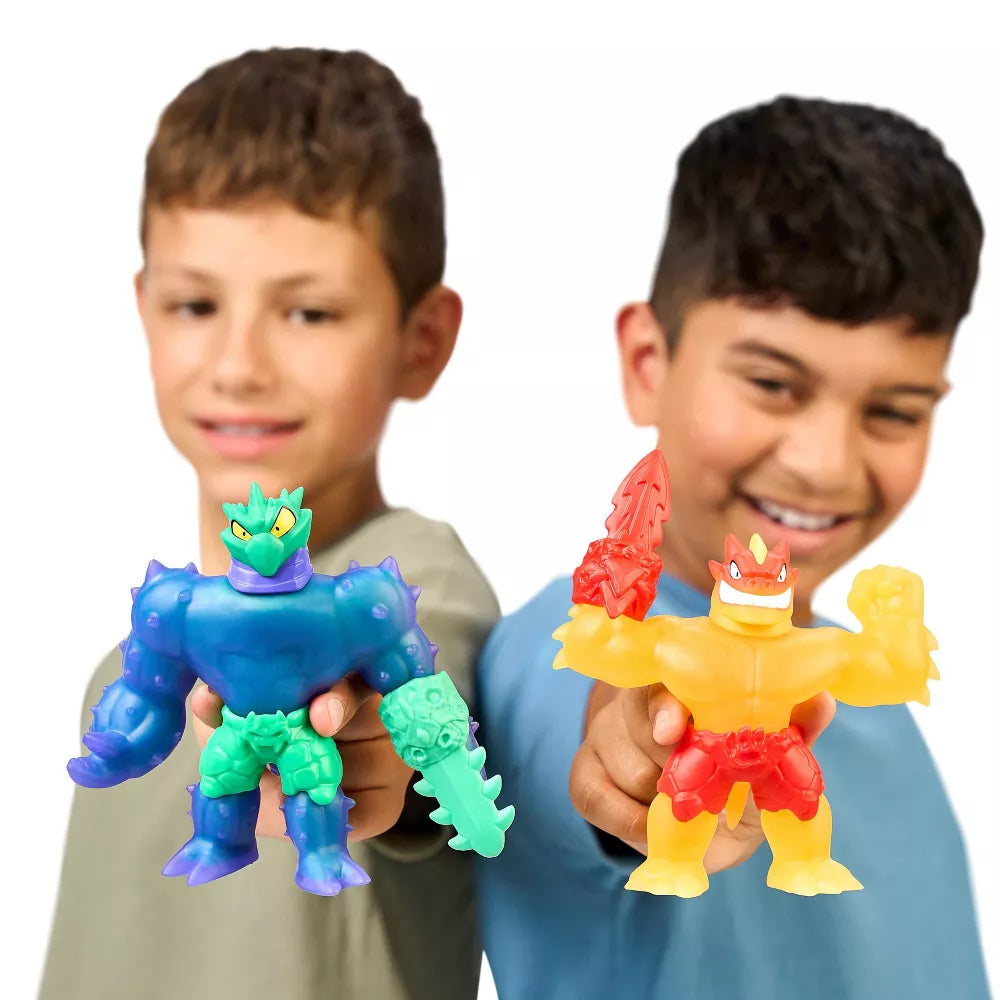 هيروز اوف جو جيت جنون النيزك فيرسوس باك التمدد والضغط Heroes of Goo Jit Zu