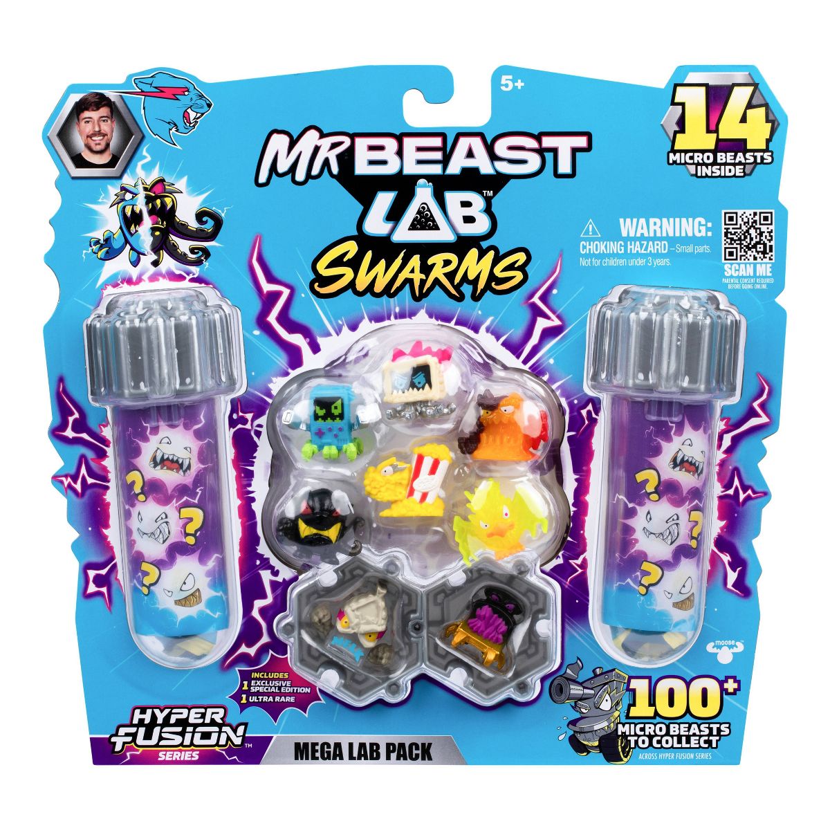 مستر بيست لاب سوارمز هايبر فيوجن المجسمات MrBeast Lab