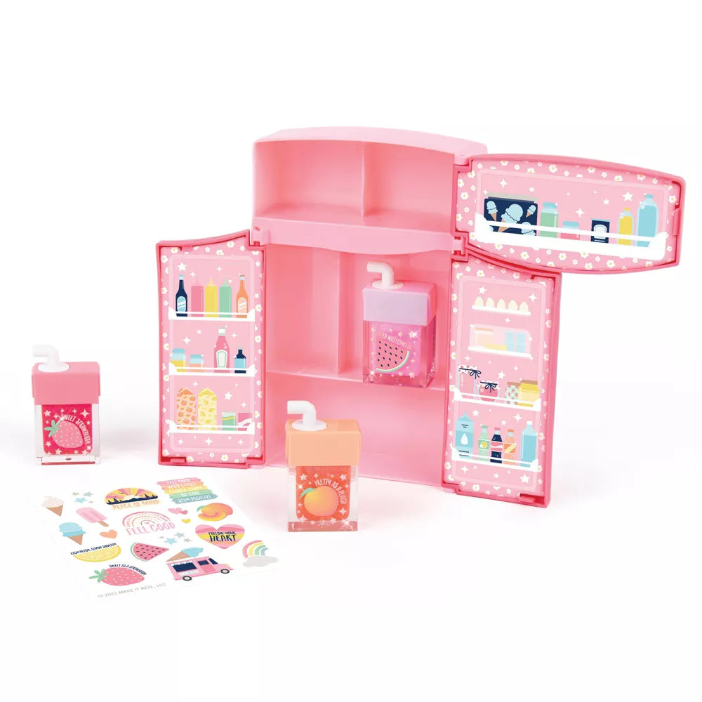 ميك ات ريل ملمع شفاه صغيرة للثلاجة 5 قطع المكياج والتجميل Make it Real