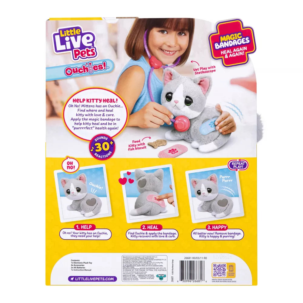 ليتل لايف بيتس قطة أوتشيز مجسمات الحيوانات Little Live Pets