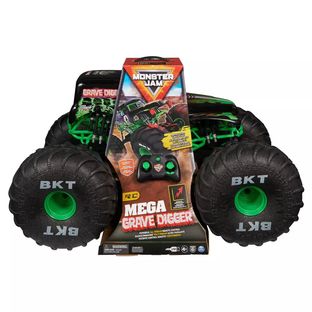 مونستر جام شاحنة ميجا جراف ديجر ريموت كنترول السيارات ريموت كنترول Monster Jam