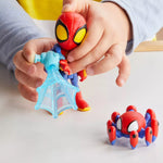 سبايدي لعبة سبايدرمان بشبكة دوارة شخصيات كرتونية Marvel