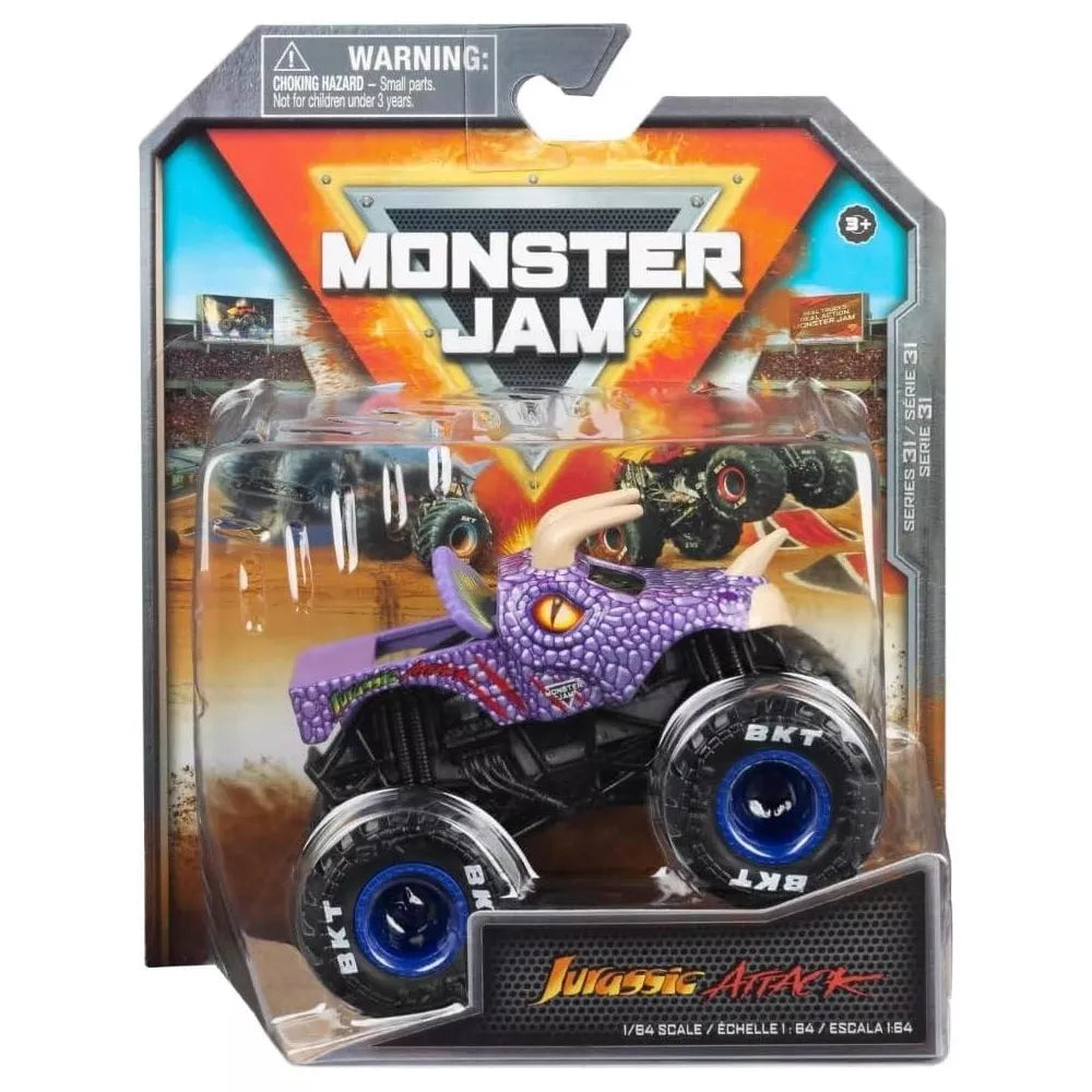مونستر جام سيارة هجوم جوراسي سيارات داي كاست Monster Jam