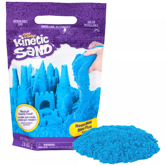 كينتيك ساند كيس رمل أزرق للشاطئ تشكيل الرمل Kinetic SAND