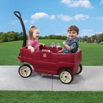 ستيب 2 سيارة أطفال حول الحي أحمر غامق مركبات الدف Step2