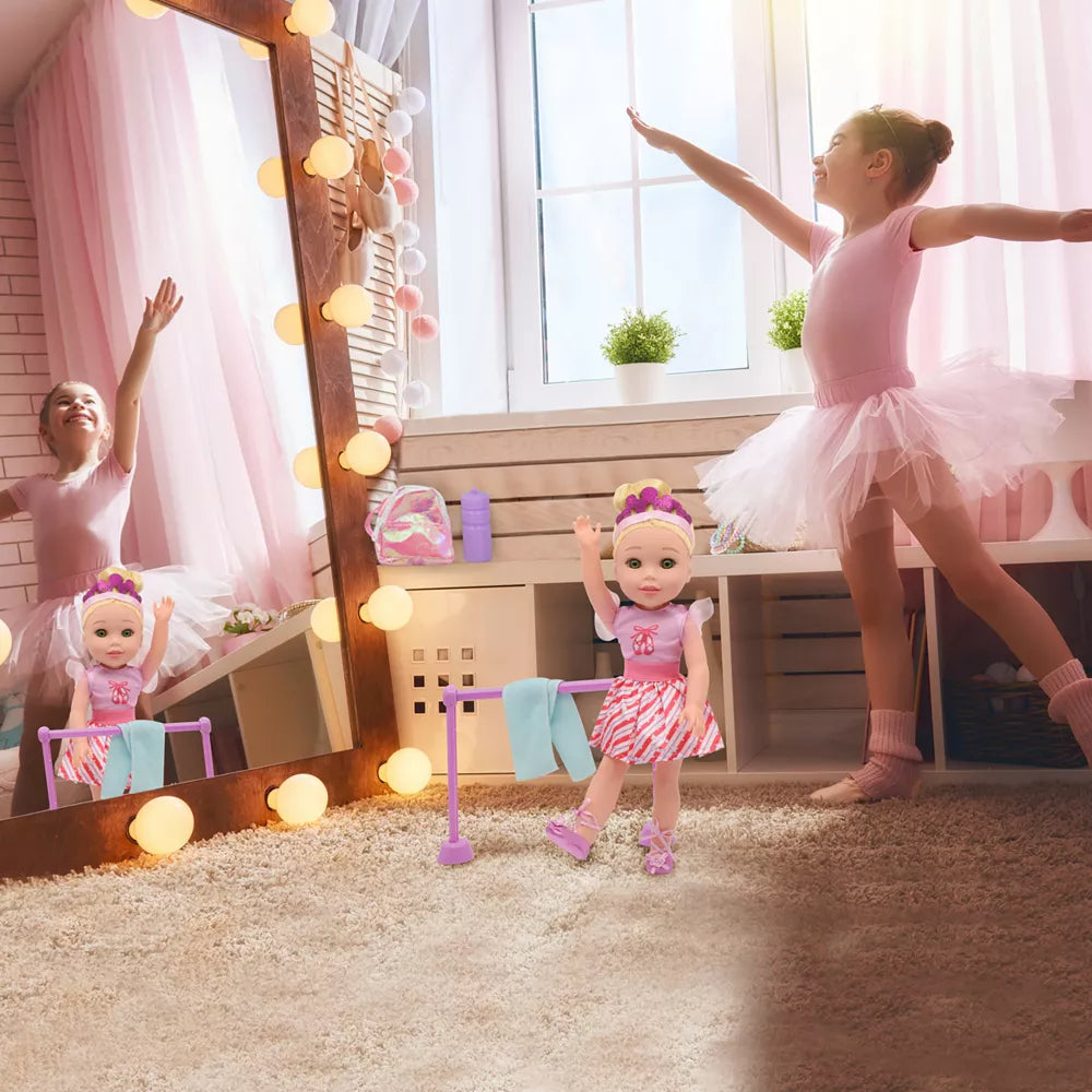 بيبي مزيونة دمية بالية وردية 35 سم دمى المواليد Baby Maziuna