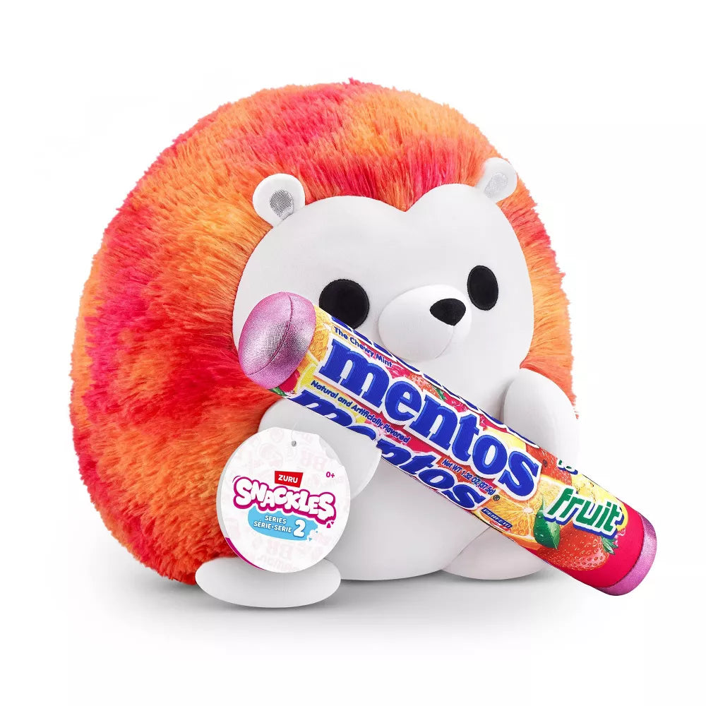 سناكلز مينتوس الفواكه القنفذ القطنية 40 سم الالعاب القطنية Zuru