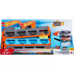 هوت ويلز شاحنة النقل والتخزين سبيدواي مع 3 سيارات ناقلة سيارات HotWheels