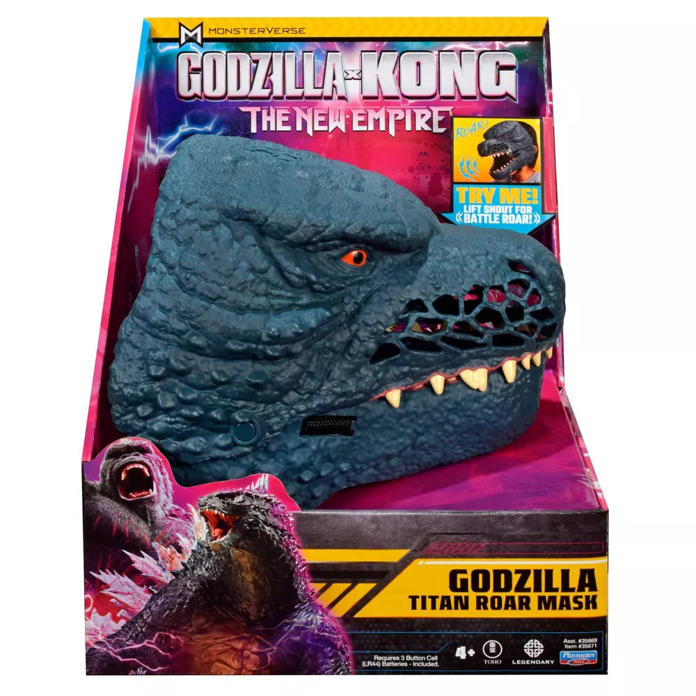 غودزيلا ضد كونج قناع غودزيلا مجسمات الحيوانات Godzilla X Kong