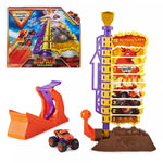 مونستر جام مجموعة لعب البهلوانية مع سيارة مركبات مع مسار Monster Jam