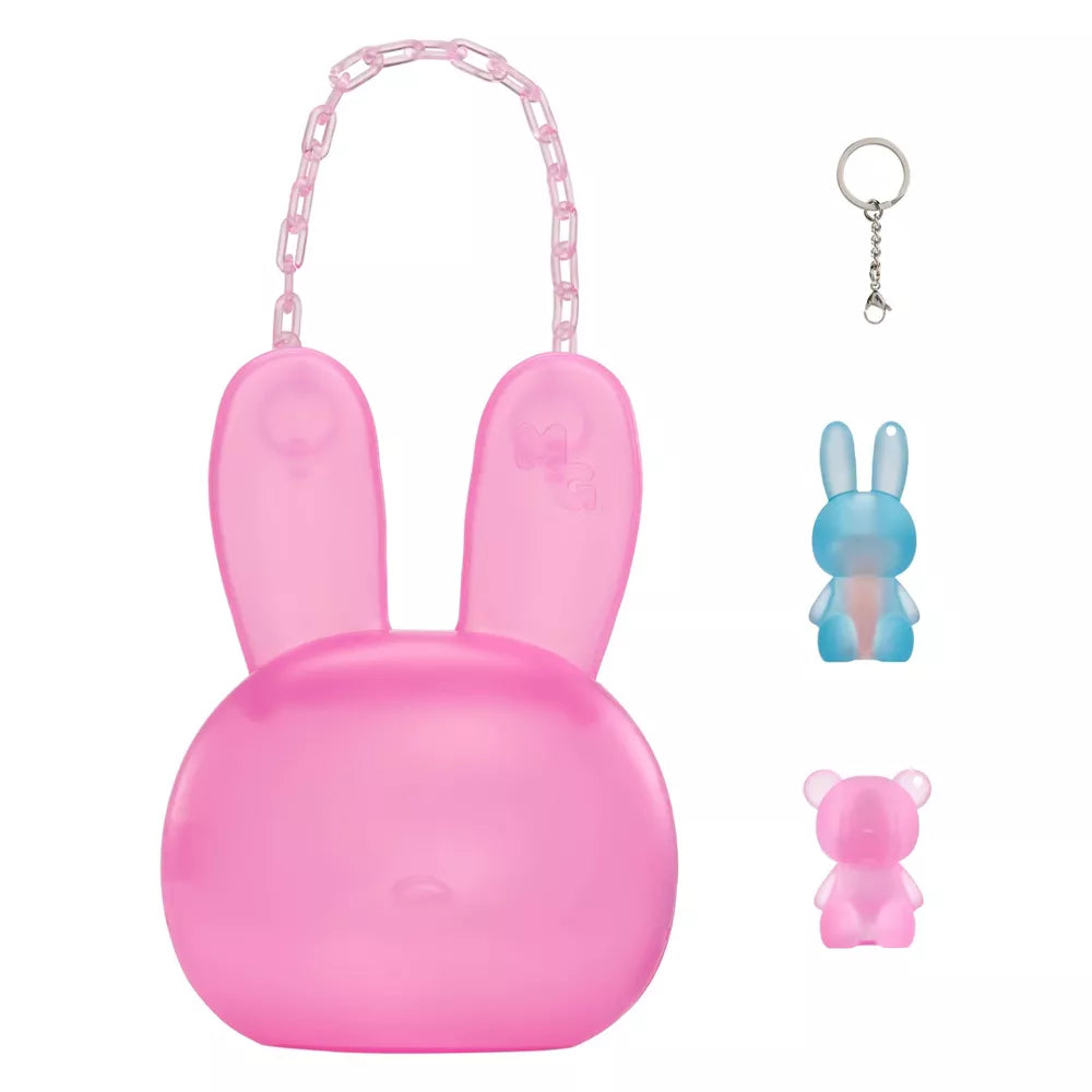 ميني جلام حقيبة يد مع مستحضرات تجميل لون وردي المكياج والتجميل Mini Glam