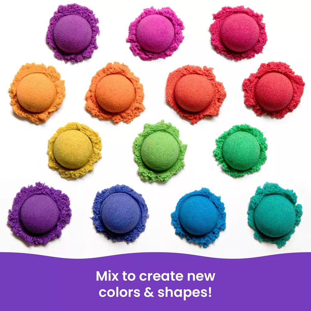 كينتيك ساند كيس رمل ارجواني للشاطئ تشكيل الرمل Kinetic SAND