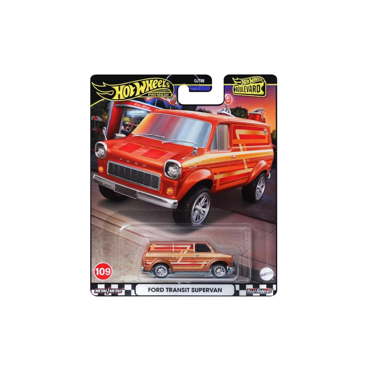 هوت ويلز سيارة فورد ترانزيت سوبرفان سيارات داي كاست HotWheels