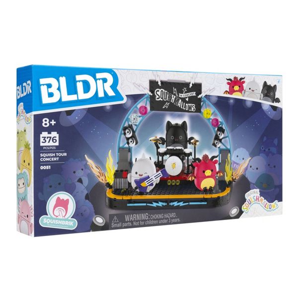 بيلدر مكعبات جولة الحفلات الموسيقية مع إميلي مكعبات التركيب BLDR