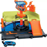 هوت ويلز سيارات داون تاون اكسبريس لغسيل السيارات مركبات مع مسار HotWheels
