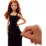 باربي دمية بشعر أحمر مجعد دمى الشخصيات Barbie