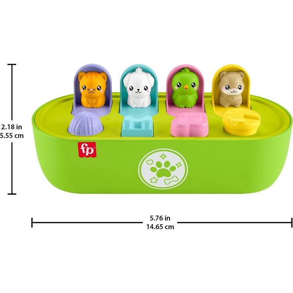 فيشر برايس لعبة الحيوانات الأليفة للأطفال مواليد تفاعلي Fisher-Price