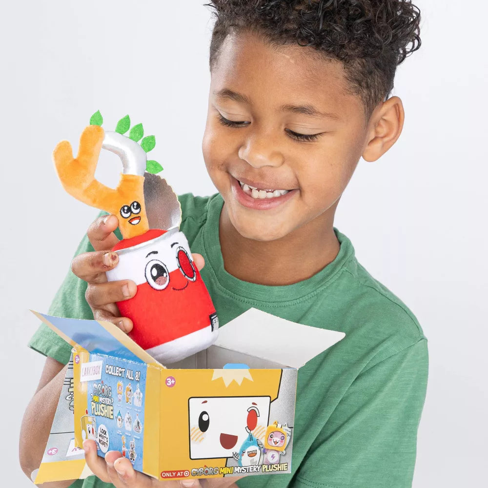 لانكي بوكس ميني سايبورغ ميستري القطنية 15 سم الالعاب القطنية LankyBox