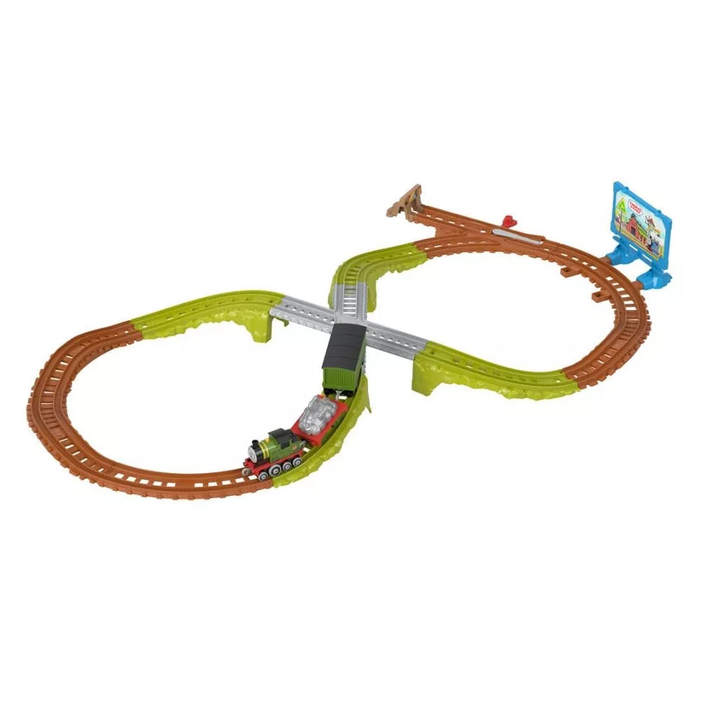 توماس قطار مسار ألعاب سباق إعادة التدوير مركبات مع مسار Thomas and Friends