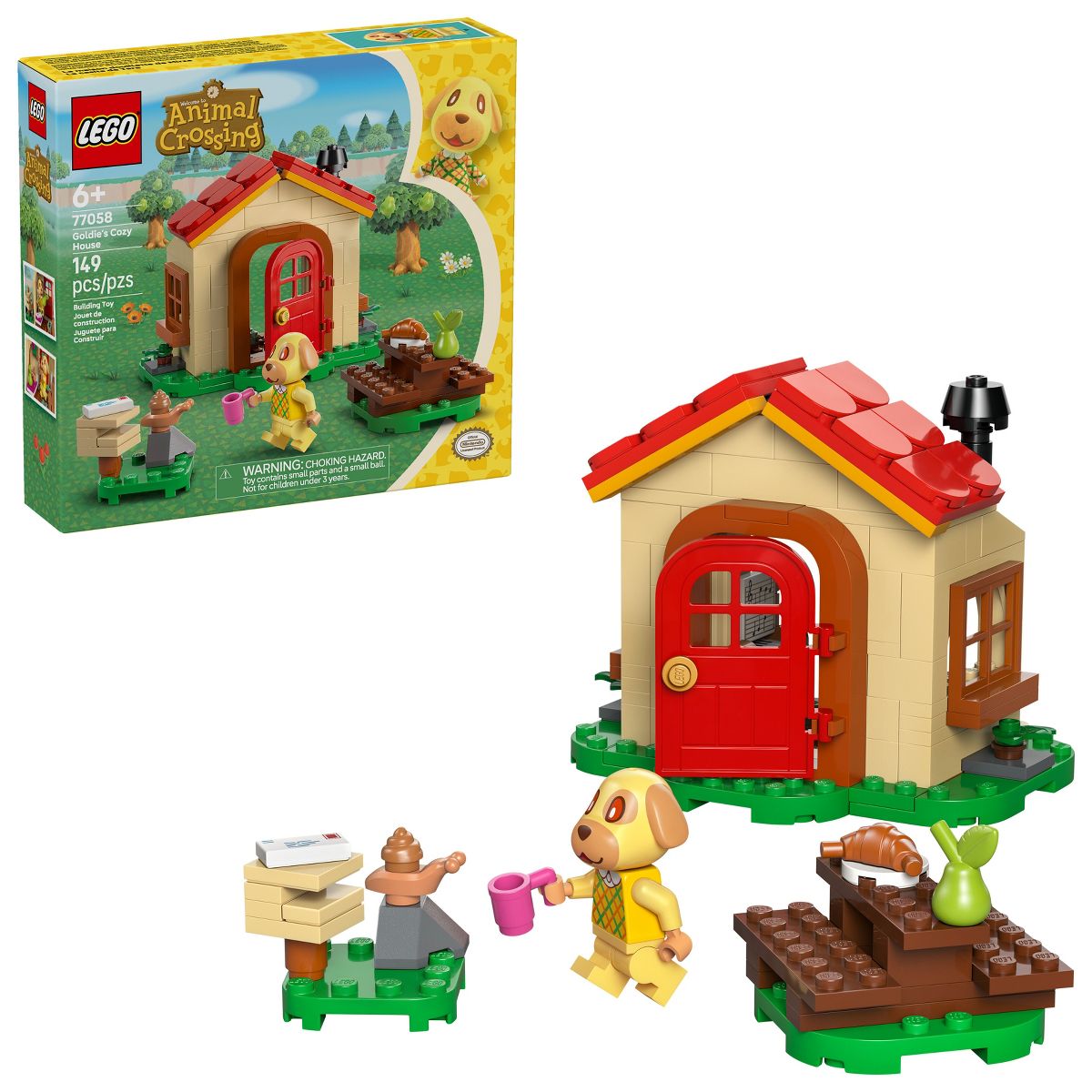 ليجو 77058 انيمال كروسينج منزل غولدي المريح مكعبات التركيب LEGO