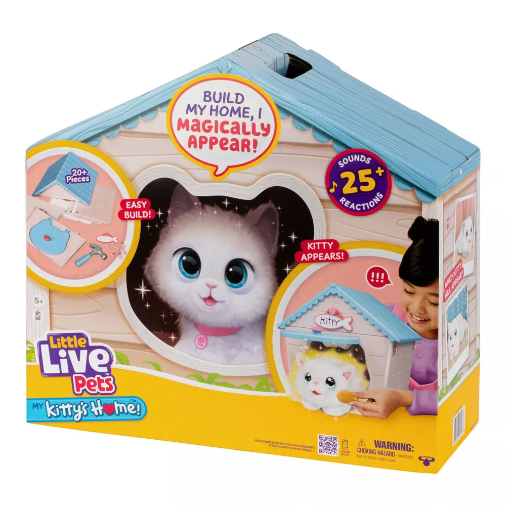 ليتل لايف بيتس لعبة منزل قطتي الالعاب القطنية Little Live Pets