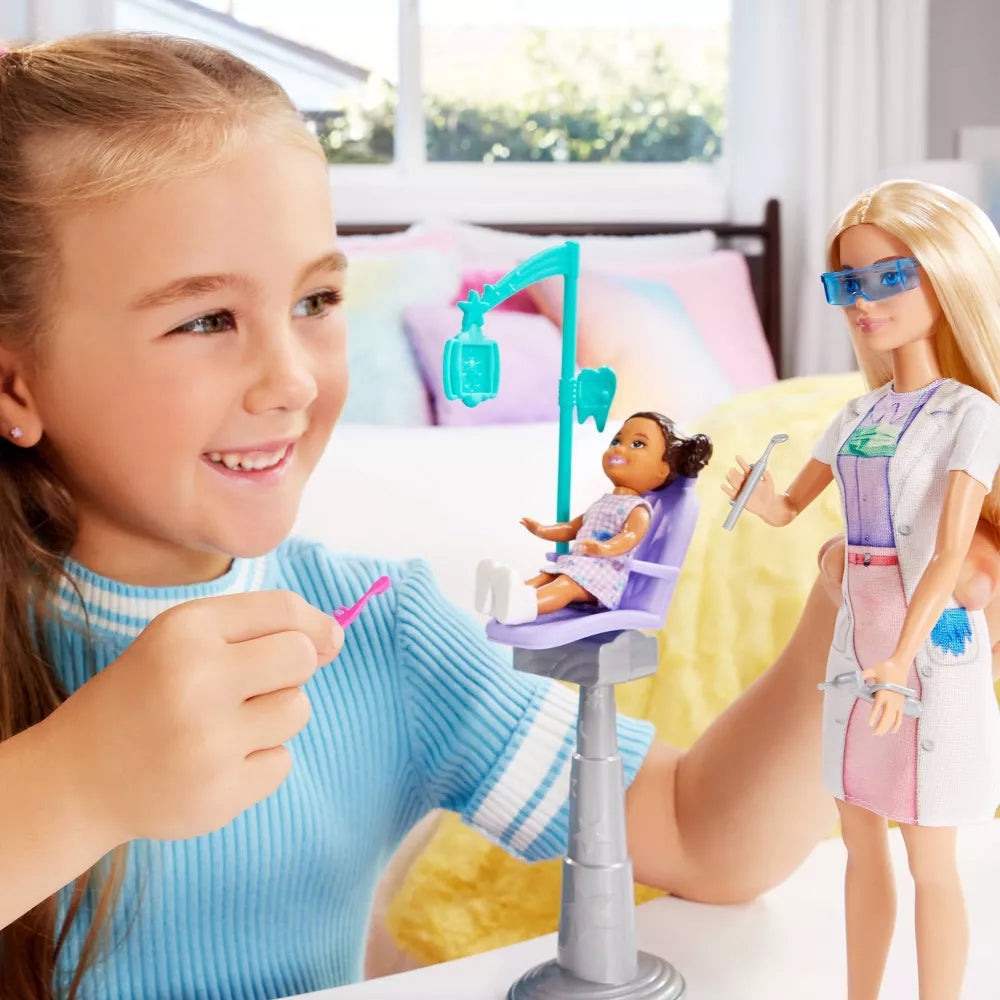 باربي طبيب أسنان دمية مع اكسسوارات Barbie