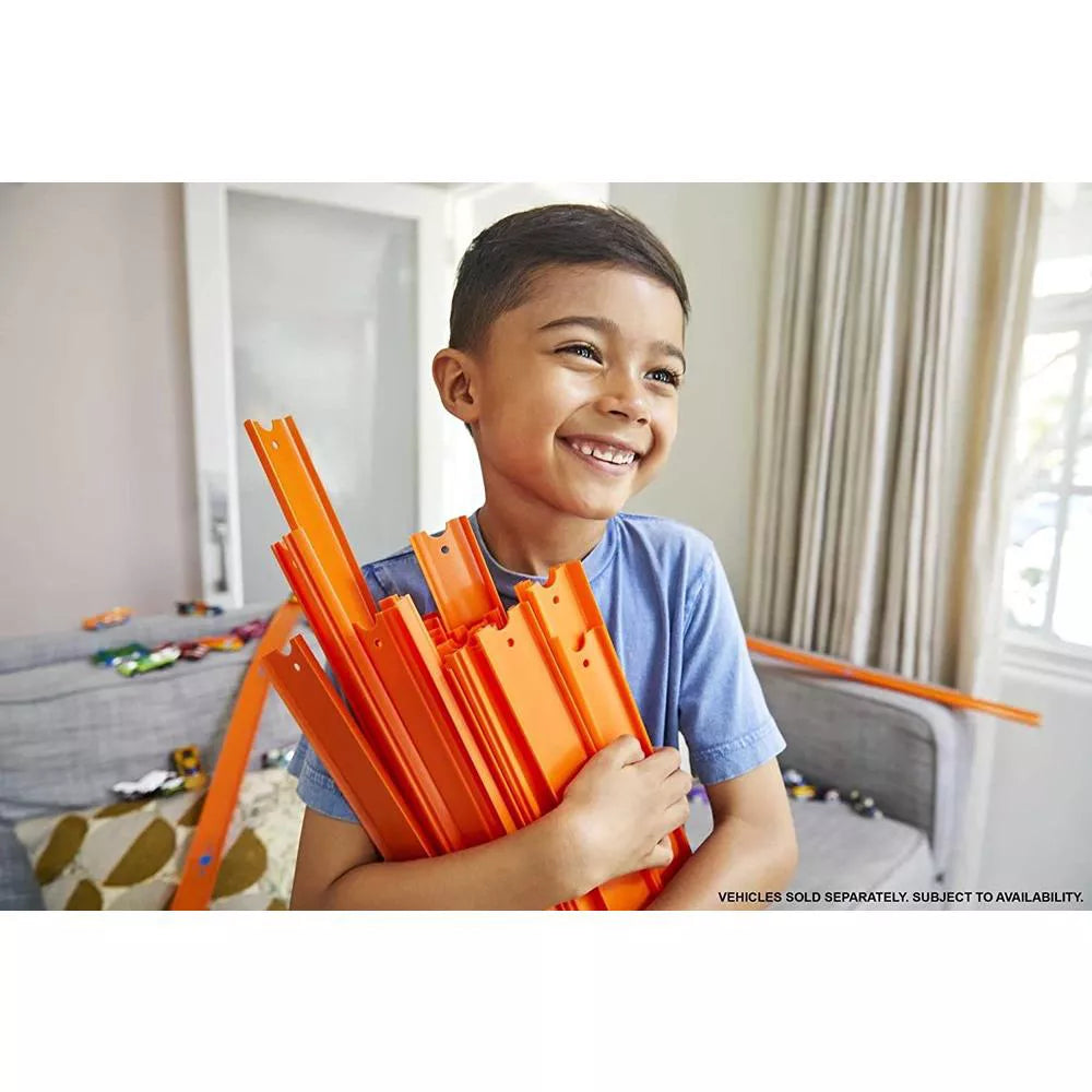 هوت ويلز تراك بيلدر ستريت تراك 4 متر مركبات مع مسار HotWheels