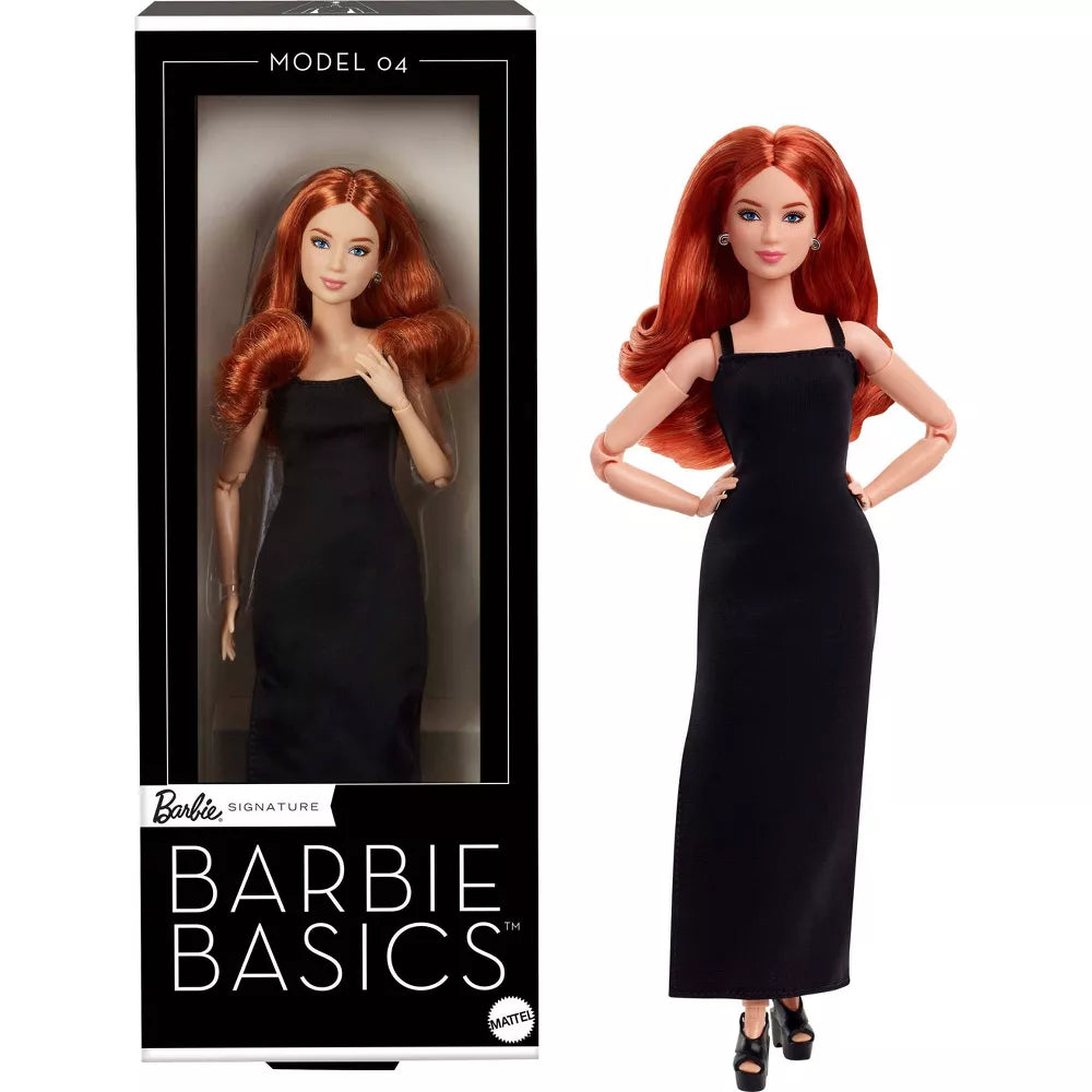 باربي دمية بشعر أحمر مجعد دمى الشخصيات Barbie