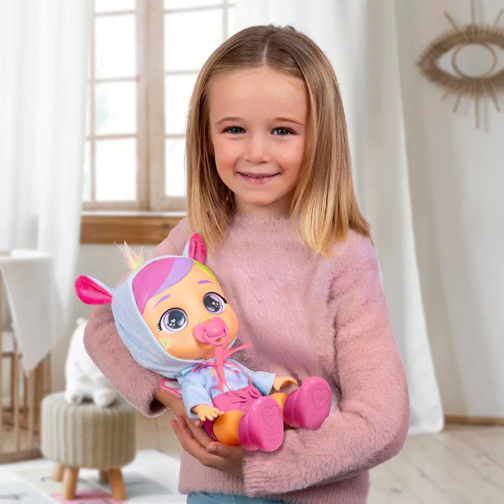 كراي بيبيز دمية جينا 30 سم دمى المواليد CRY Babies