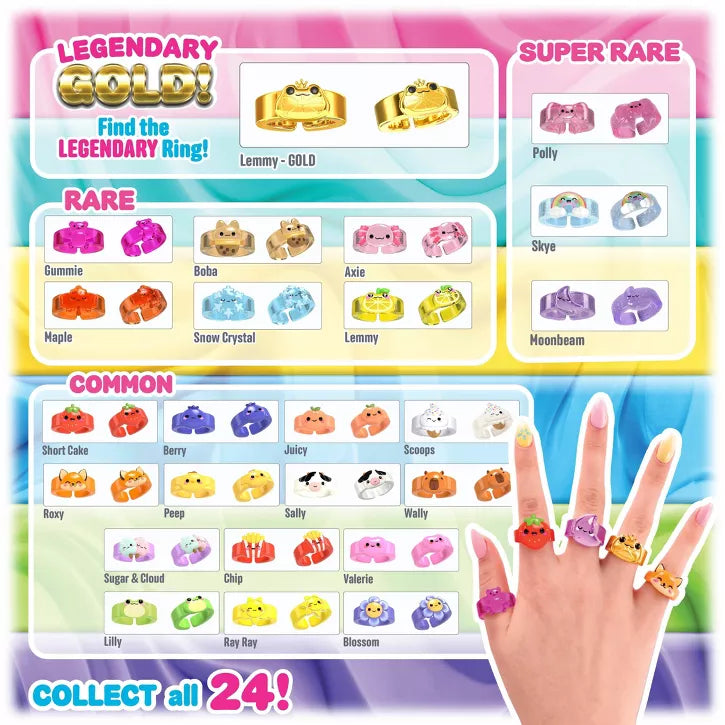 جيلي كيكز سلايم كعكة مجموعة حفلة الصديقات سلايم Jelly Cakes