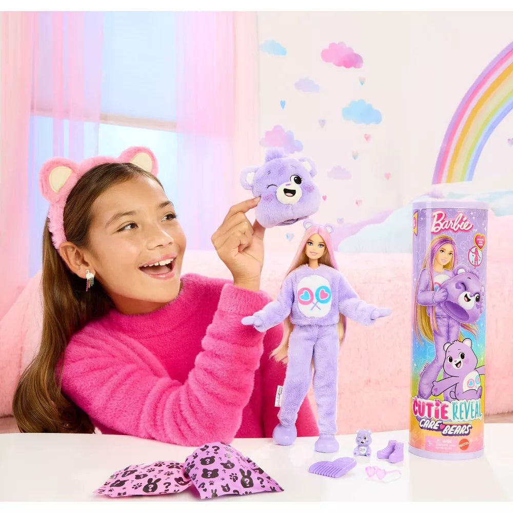 باربي دمية كيوتي ريفيل الدب القطيفة دمية مع اكسسوارات Barbie