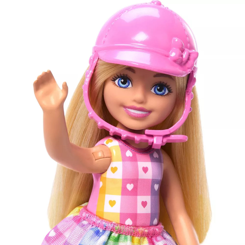 باربي دمية وحصان تشيلسي دمية مع اكسسوارات Barbie