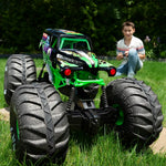 مونستر جام شاحنة ميجا جراف ديجر ريموت كنترول السيارات ريموت كنترول Monster Jam