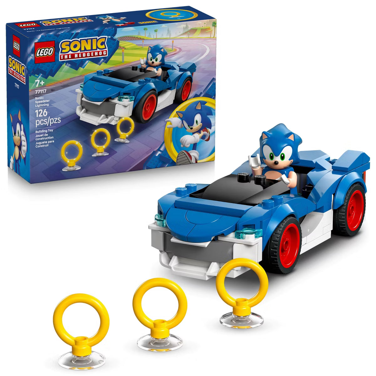 ليجو 77117 سونيك العداء السريع البرق مكعبات التركيب LEGO