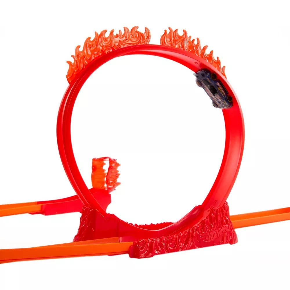 هوت ويلز جلبة بناء المسار الملتهب مركبات مع مسار HotWheels