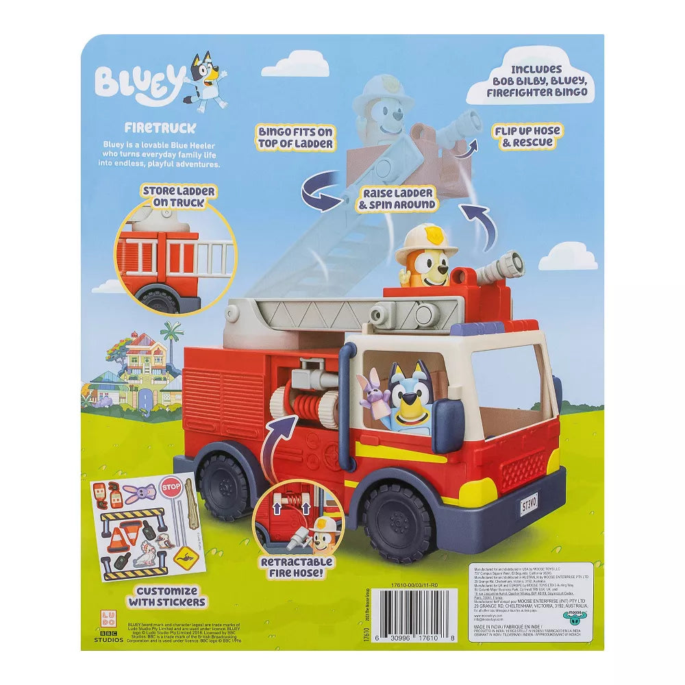 بلوي شاحنة إطفاء مركبات الأطفال Bluey