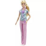 باربي دمية ممرضة شقراء دمية مع اكسسوارات Barbie