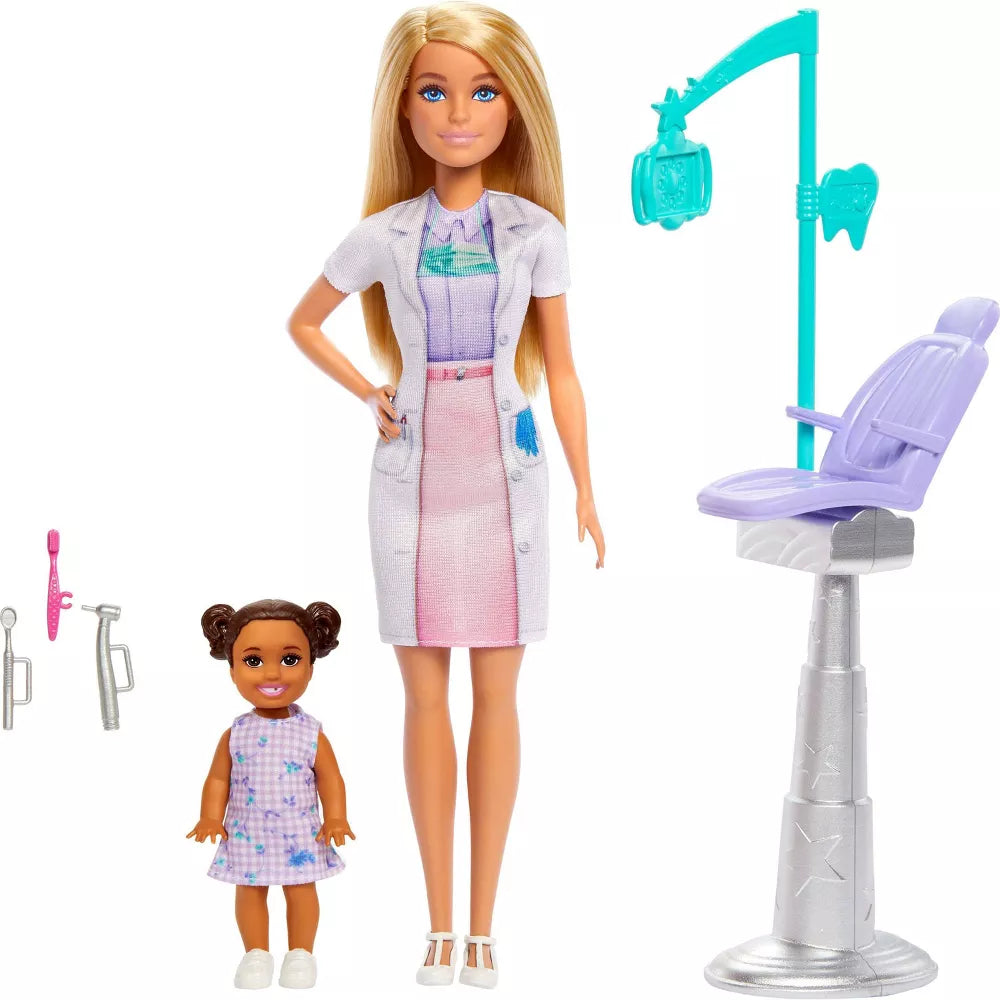 باربي طبيب أسنان دمية مع اكسسوارات Barbie