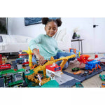 هوت ويلز سيارات داون تاون اكسبريس لغسيل السيارات مركبات مع مسار HotWheels