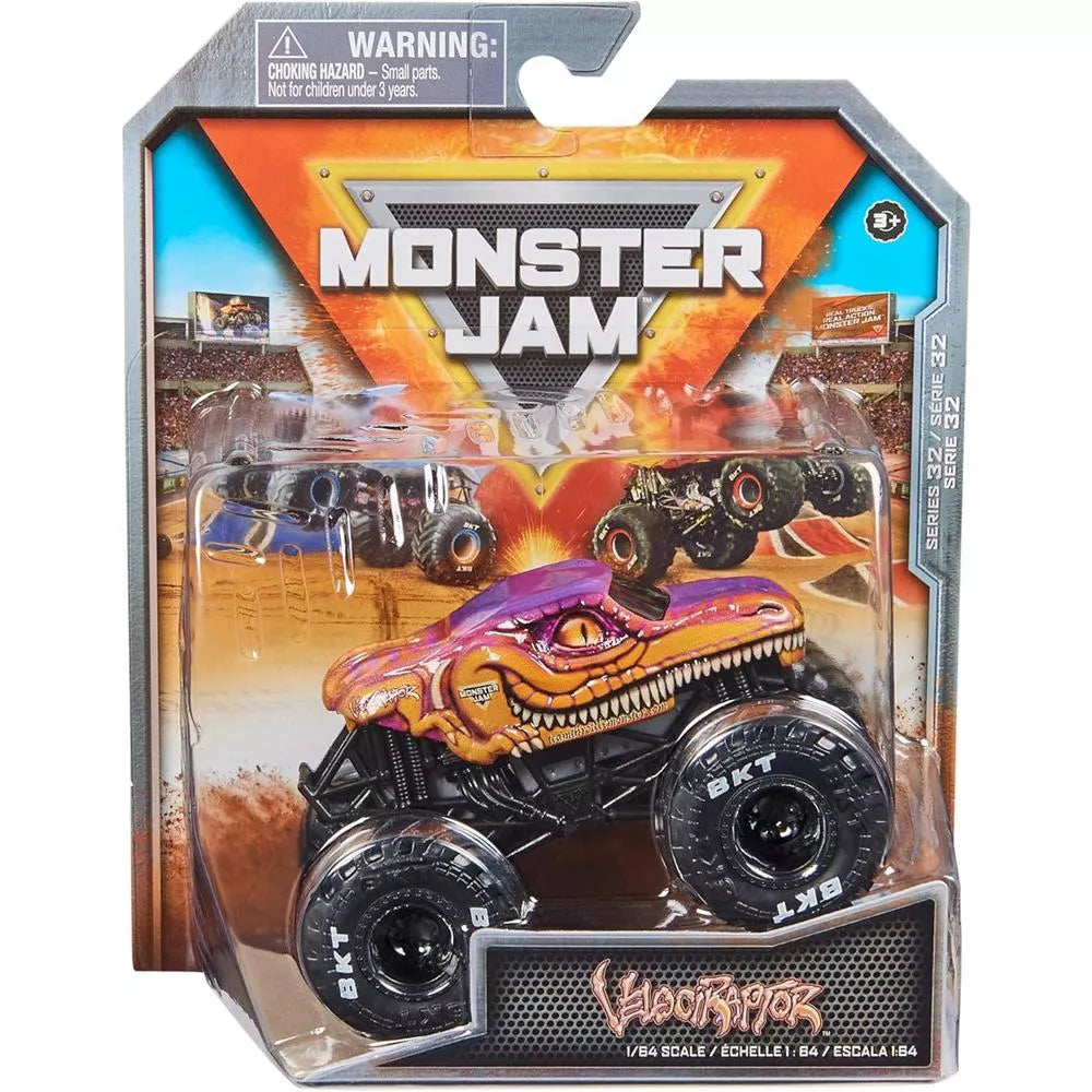 مونستر جام سيارة فيلوسيرابتور سيارات داي كاست Monster Jam