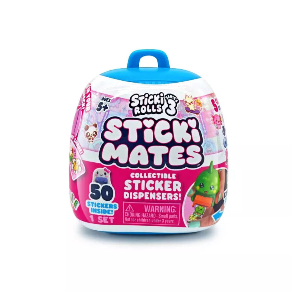 ستيكي رولز ستيكي ميتس ملصقات مع شخصية غامضة الخرز والاكسسوارات Sticki Rolls