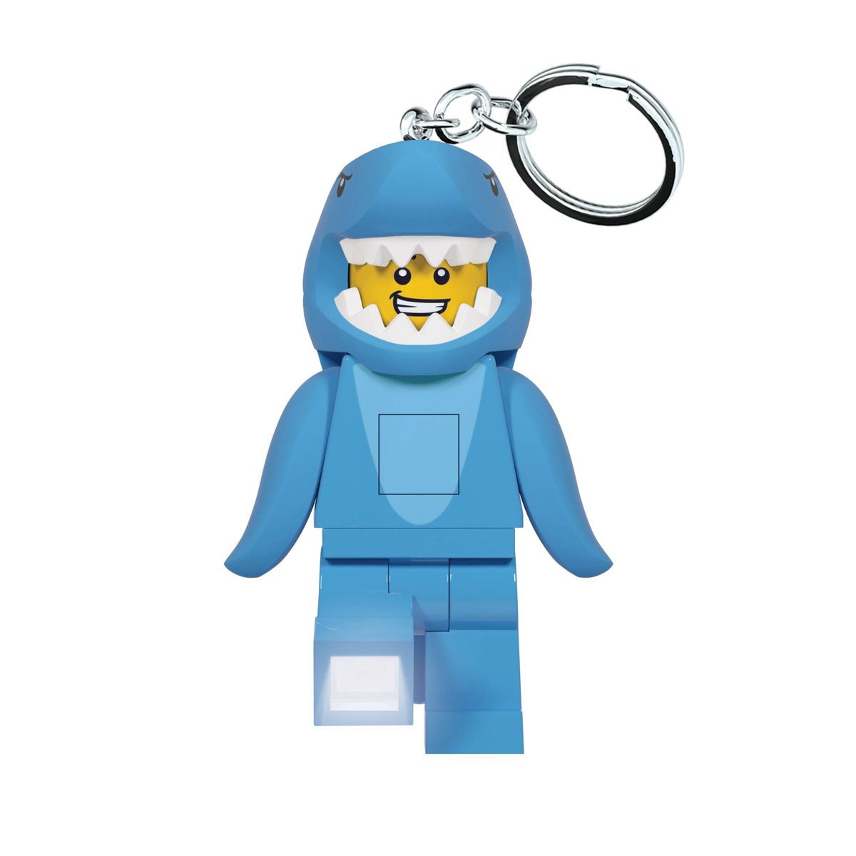 ليجو ميني فيجرز سلسلة مفاتيح رجل بدلة القرش مكعبات التركيب LEGO