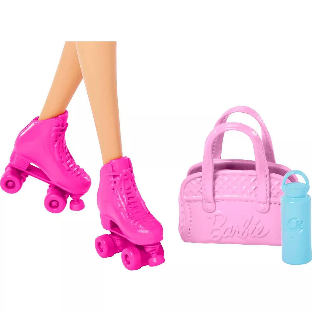 باربي دمية ممارسة التمارين مع جرو أليف اشكال متنوعة دمية مع اكسسوارات Barbie