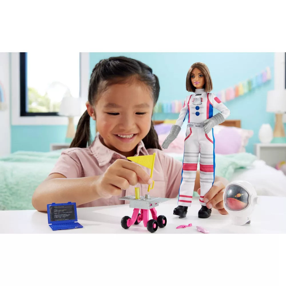 باربي دمية رائد فضاء و10 ملحقات دمية مع اكسسوارات Barbie