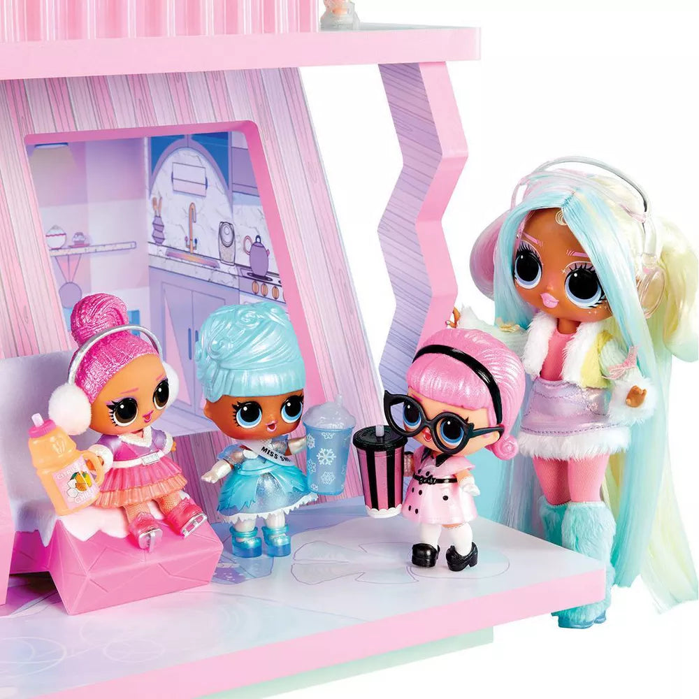 ال او ال سربرايز لعبة شاليه بييت الشتاء بيوت الدمى LOL Surprise