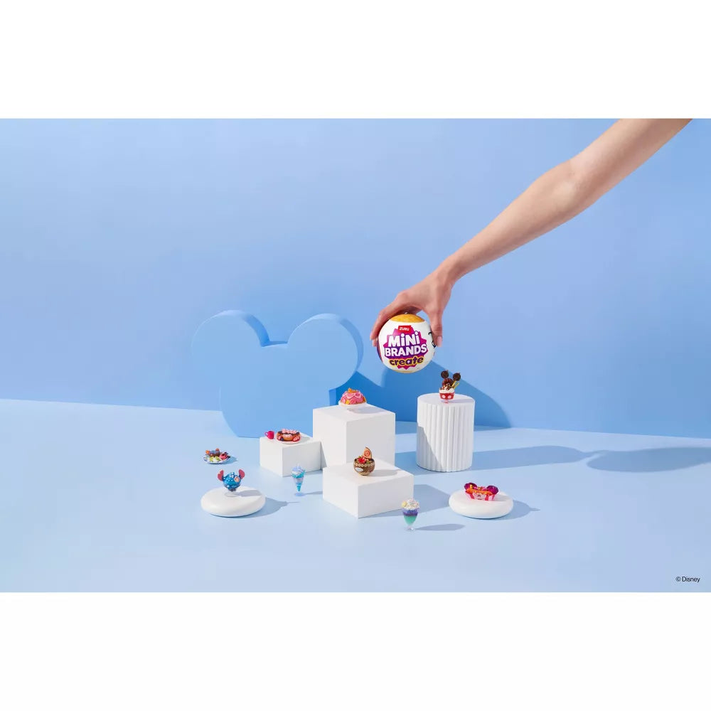 ميني براندز مفاجاة ديزني سناكس كرييت 1 شخصيات كرتونية Zuru