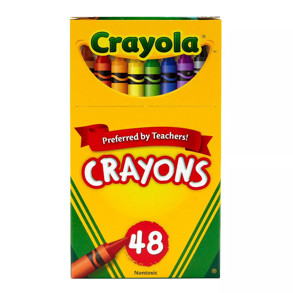 كرايولا أقلام تلوين من كرايولا 48 قطعة رسم و تلوين Crayola