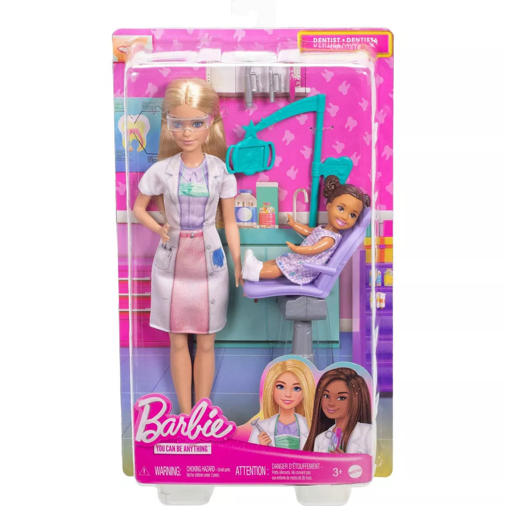 باربي طبيب أسنان دمية مع اكسسوارات Barbie