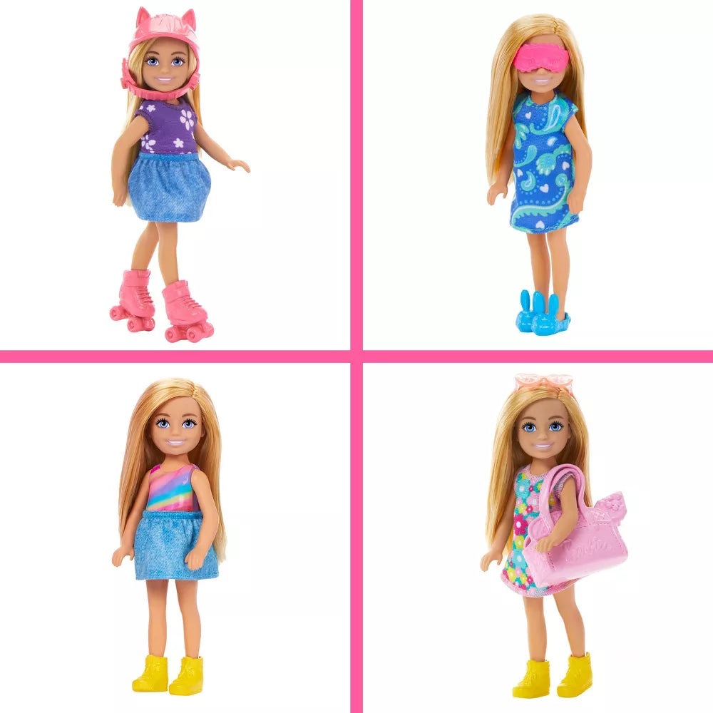 باربي لعبة خزانة تشيلسي دمية مع اكسسوارات Barbie
